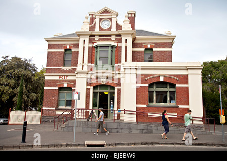 Antico ufficio postale in Queenscliff, Victoria Australia Foto Stock