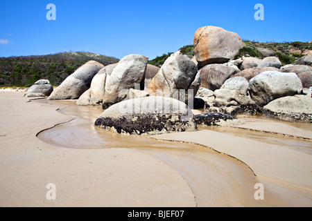 La baia di whiskey, Wilsons Promontory National Park, Victoria, Australia Foto Stock
