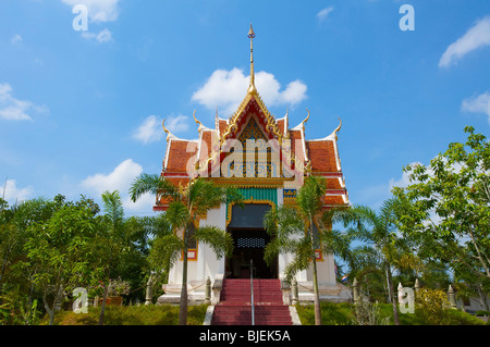 Il Wat Phra Tong tempio, Phuket, Tailandia Foto Stock