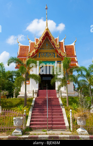 Il Wat Phra Tong, Thalang, Phuket, Tailandia Foto Stock