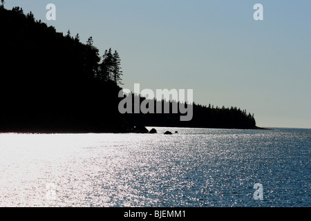 La Baia di Fundy in Nova Scotia Canada Foto Stock