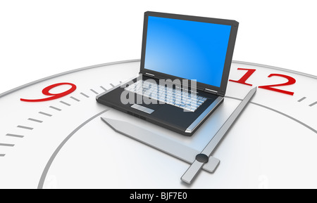 Computer Business Foto Stock