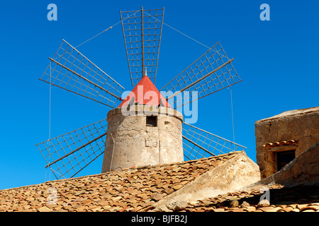 Il sale di Trapani rendendo museum Foto Stock