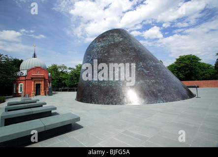 Ampio angolo di visione del Peter Harrison Planetarium, Osservatorio Reale di Greenwich Foto Stock