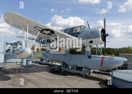 Vought OS2U Kingfisher Float Plane Foto Stock