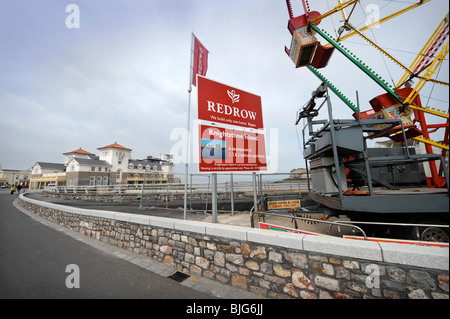 Vista generale dello sviluppo a Knightstone isola in Weston-Super-Mare Regno Unito Foto Stock