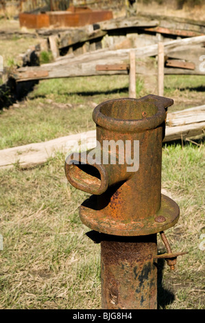 Rimane in decadimento del Harriett, uno dei Purton le carcasse sulle rive del fiume Severn in Gloucestershire Foto Stock