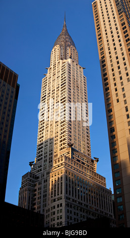 Chrysler Building in Early Morning Light, New York City USA Foto Stock