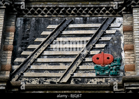 Monumento ai martiri della ferrovia movimento di protezione,Chengdu, Cina Foto Stock