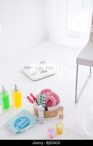 Accessori per bagno Foto Stock