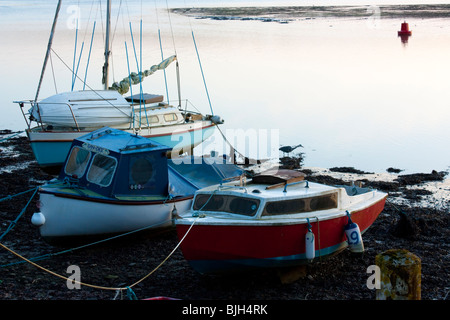 Angolo soleggiato Malpas Truro Cornwall Inghilterra. Foto Stock