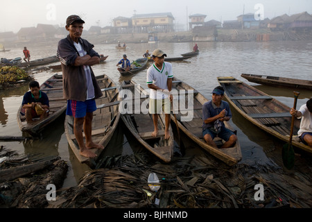 In Puerto Belen, Iquitos, Perù il bacino amazzonico. Foto Stock