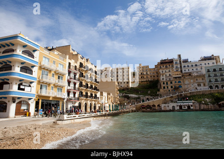 Baia di Xlendi, Gozo, Malta Foto Stock