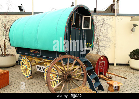 Gypsy Caravan Foto Stock