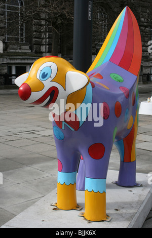 Otto per 08, Superlambanana 'Comedy' Liverpool, Merseyside, Regno Unito Foto Stock