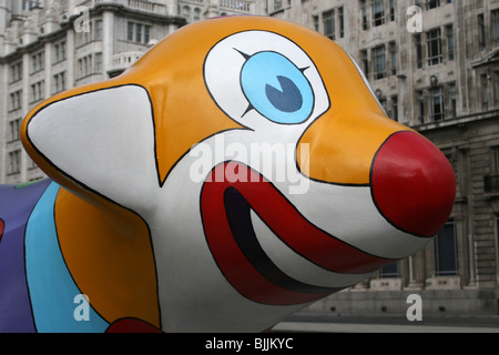 Otto per 08, Superlambanana 'Comedy' Liverpool, Merseyside, Regno Unito Foto Stock