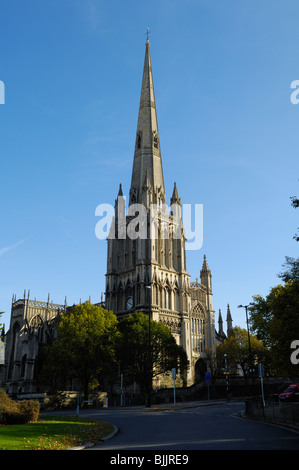 Chiesa di St Mary Redcliffe, Redcliff, Bristol, Inghilterra. Foto Stock