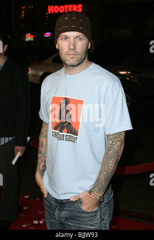 FRED DURST TEAM AMERICA PREMIERE MONDIALE Grauman's Chinese Theatre Hollywood USA 11 Ottobre 2004 Foto Stock