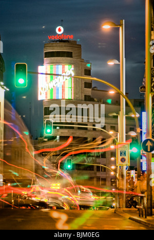 Capitol Building, Gran Via, Madrid, Spagna, Europa Foto Stock