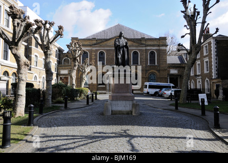John Wesley's Chapel, City Road, Londra, Inghilterra, Regno Unito. Foto Stock