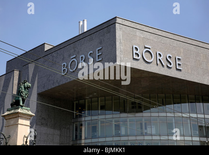 Boerse edificio, Zurigo, Svizzera Foto Stock