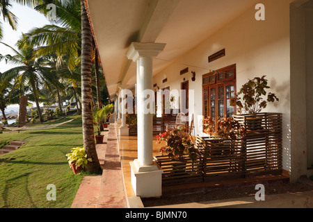 Betsaida Hermitage resort vicino a Kovalam, Kerala, India meridionale, India, Asia Foto Stock