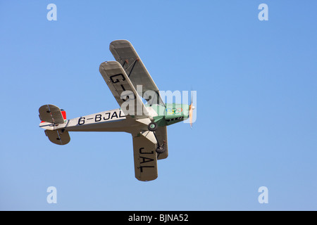 CASA (Bucker) 1-131E SERIE 1000 Jungmann G-BJAL in volo a Breighton Airfield Foto Stock