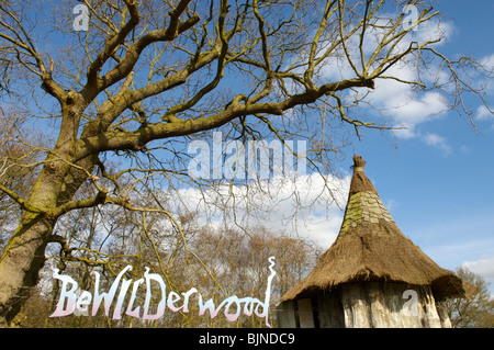 Bewilderwood attrazione turistica in Norfolk Foto Stock