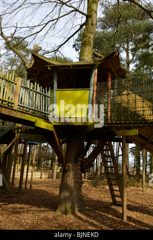 Bewilderwood attrazione turistica in Norfolk Foto Stock