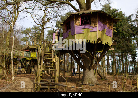 Bewilderwood attrazione turistica in Norfolk Foto Stock