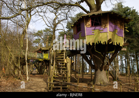 Bewilderwood attrazione turistica in Norfolk Foto Stock