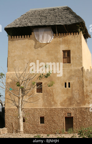 Casa Tradizionale Lamu Kenya Foto Stock