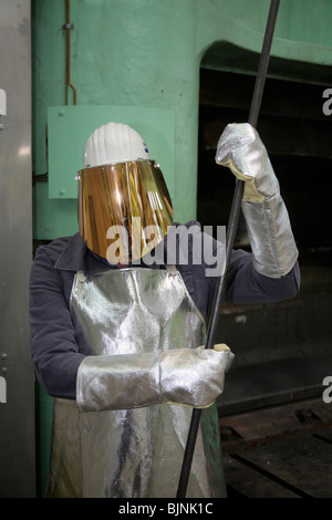 ThyssenKrupp VDM, martello-forge, Unna, Germania Foto Stock