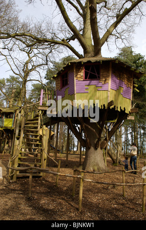 Bewilderwood attrazione turistica in Norfolk Foto Stock