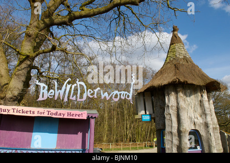 Bewilderwood attrazione turistica in Norfolk Foto Stock