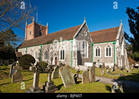 La Chiesa di Santa Maria Vergine in Wargrave, Berkshire, Regno Unito Foto Stock