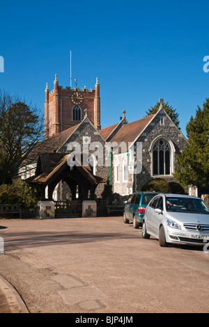 La Chiesa di Santa Maria Vergine in Wargrave, Berkshire, Regno Unito Foto Stock