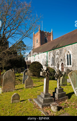 La Chiesa di Santa Maria Vergine in Wargrave, Berkshire, Regno Unito Foto Stock