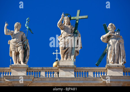 La Basilica di San Pietro, Roma Foto Stock