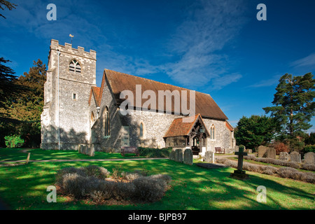 San Pietro e di san Paolo la Chiesa, Shiplake, Oxfordshire, Regno Unito Foto Stock