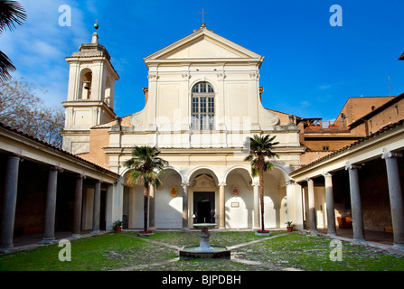 Alla Basilica di San Clemente, Roma Foto Stock