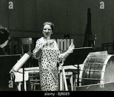 MARIA CALLAS - American-Greek cantante lirico in prova Foto Stock