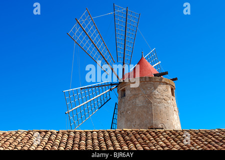 Nubia Museo del Sale, Tropani Sicilia. travel stock foto Foto Stock