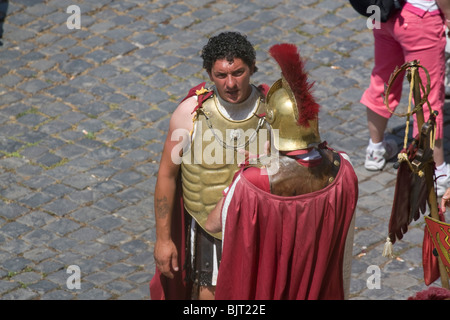 Italia, Roma Colosseo - Romana rievocazione Foto Stock