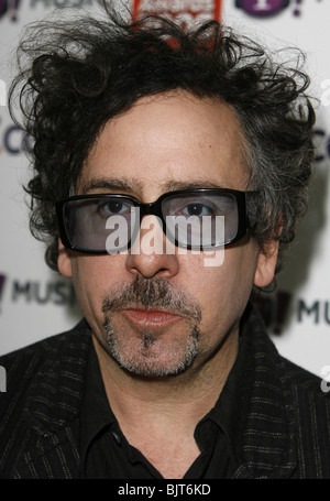 TIM BURTON Q AWARDS GROSVENOR HOUSE HOTEL Londra 30 Ottobre 2006 Foto Stock