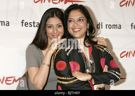 TABU & Mira Nair 1A ROMA FILM FESTIVAL omonimo Roma ITALIA 16 Ottobre 2006 Foto Stock