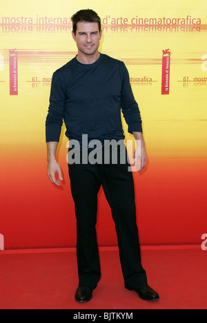 TOM CRUISE PHOTOCALL collaterale Lido Venezia Italia 03 Settembre 2004 Foto Stock