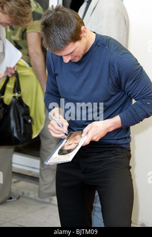 TOM CRUISE PHOTOCALL collaterale Lido Venezia Italia 03 Settembre 2004 Foto Stock