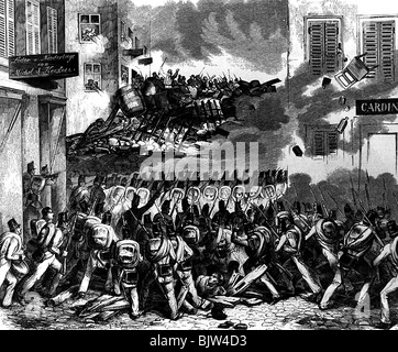 eventi, rivoluzioni 1848 - 1849, Foto Stock