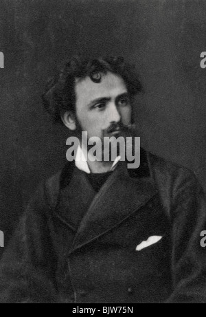 Eugene Delacroix, artista francese, 1854. Artista: sconosciuto Foto Stock